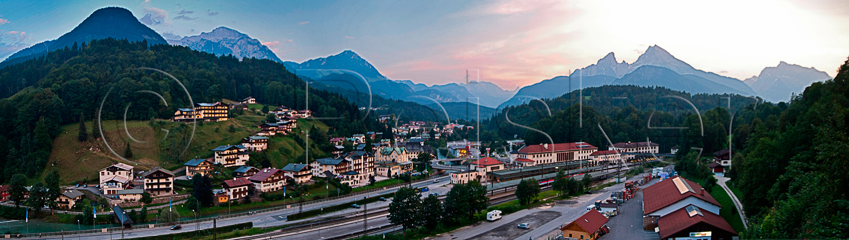 Panorama Berchtesgaden