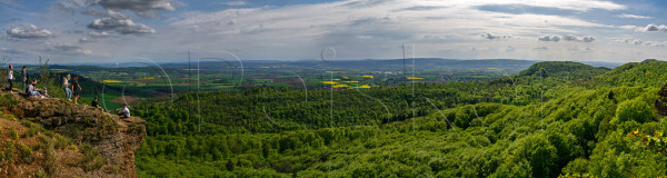 Blick vom Hohenstein am Süntel, Mai 2021