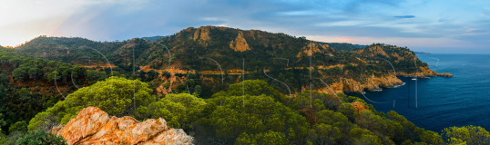 Cala Bona, Costa Brava, Spanien, August 2022