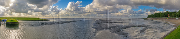 Hafenausfahrt von Dangast, südl. Nordsee