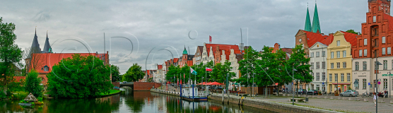 Traveufer in Lübeck